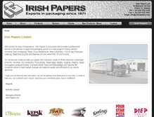 Tablet Screenshot of irishpapers.ie
